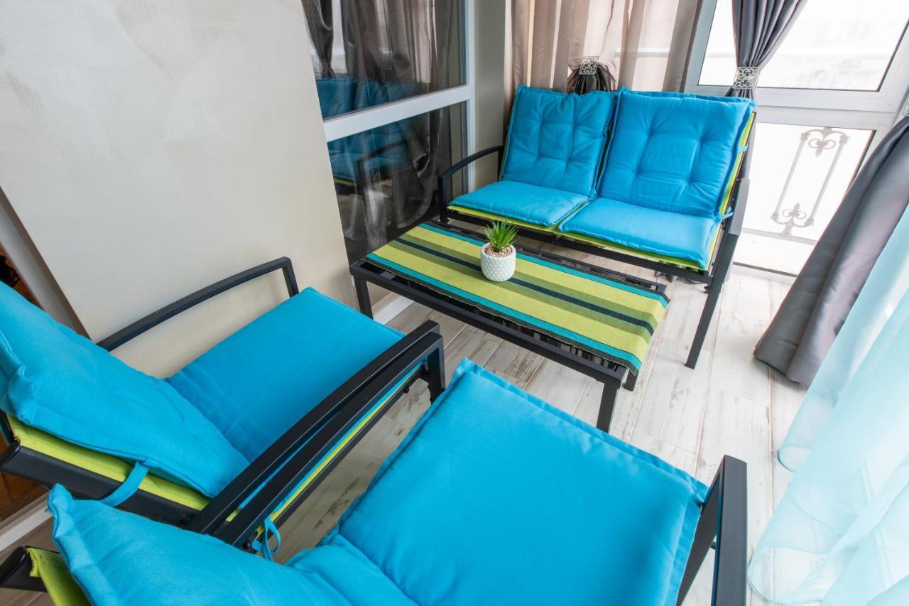 Blue Тerrace Apartment Top Center Warna Exterior foto